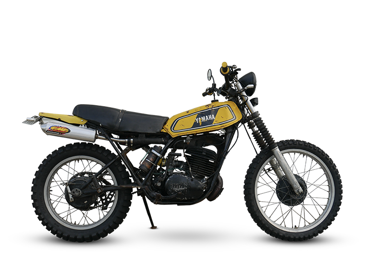1978 Yamaha DT400 Scrambler Purpose Built Moto