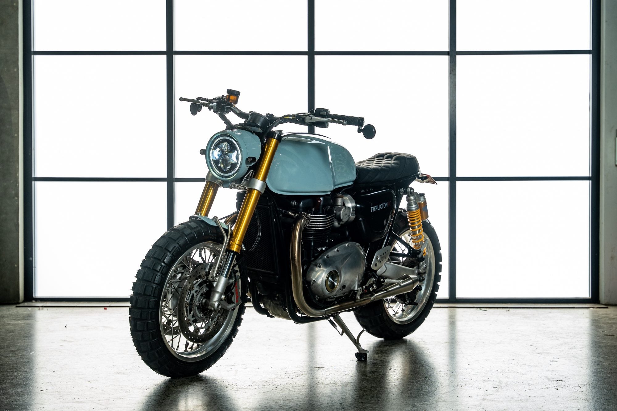 Custom Triumph Thruxton Scrambler | Quick Fix