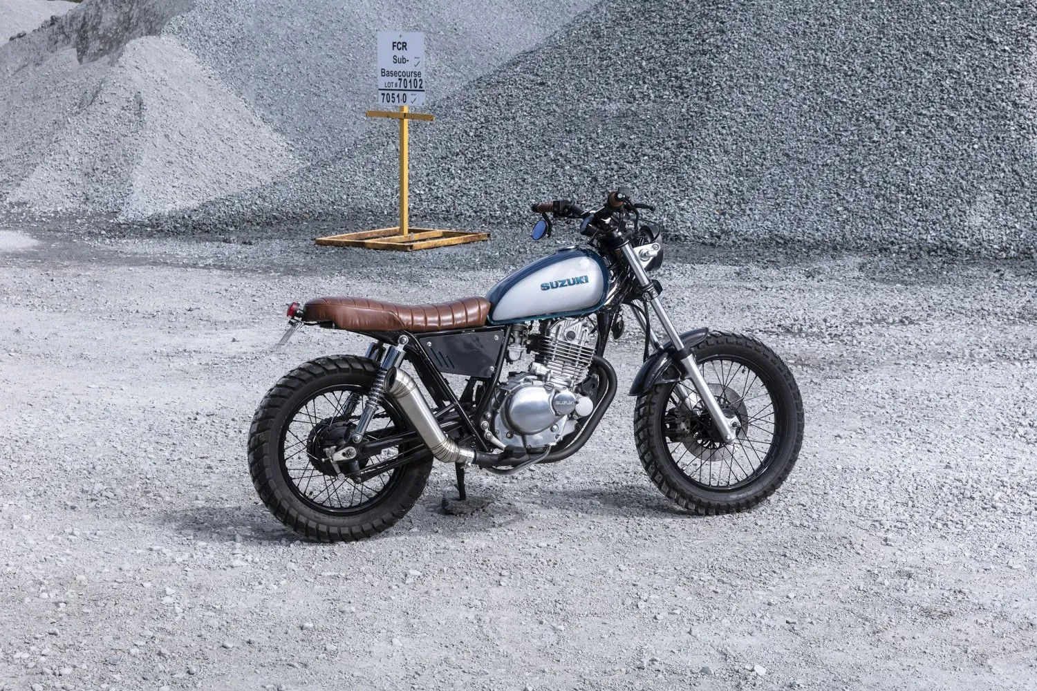 Suzuki gn scrambler shop