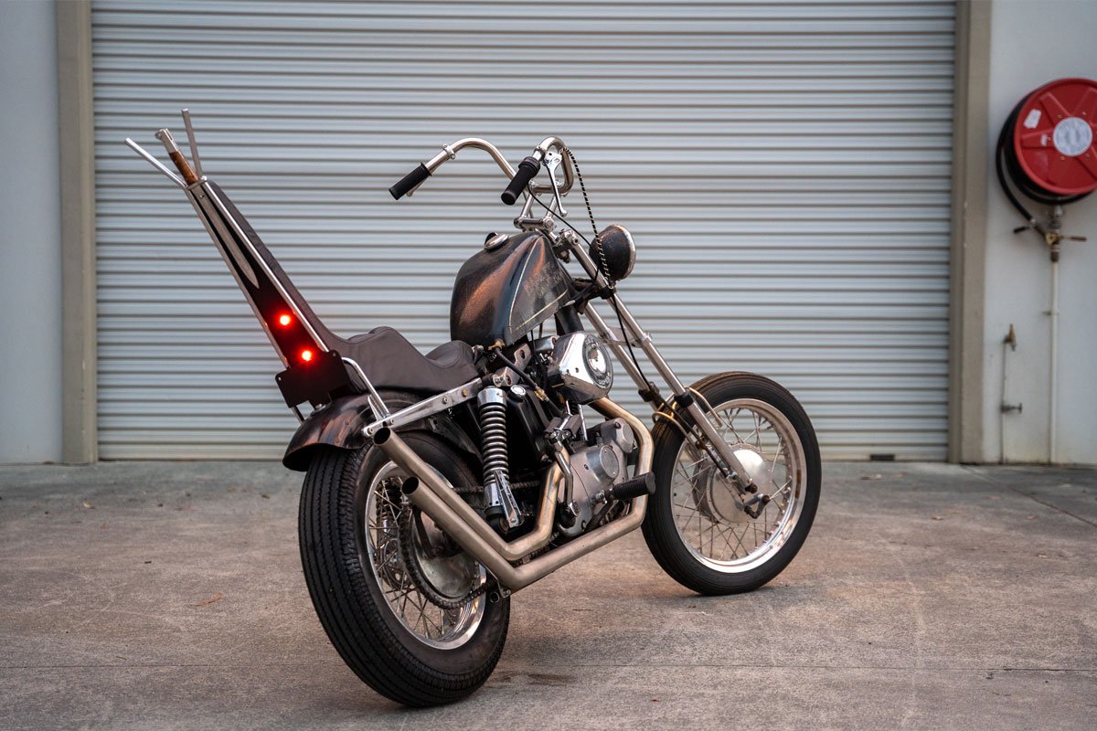1972 Ironhead Harley Sportster Chopper – Purpose Built Moto