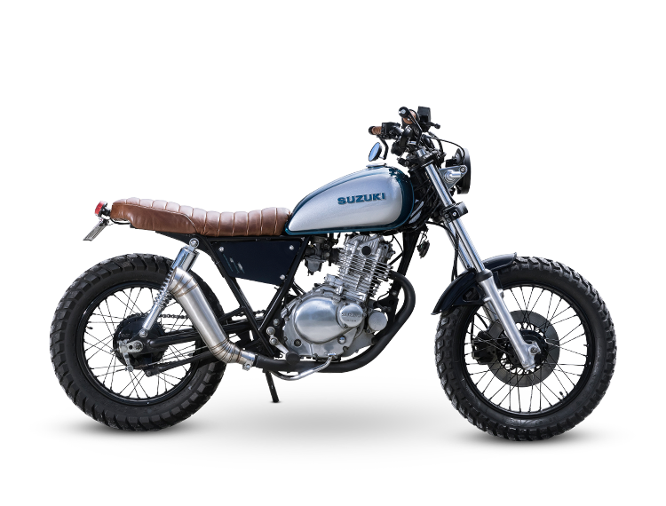 Suzuki GN250 Scrambler V2 Purpose Built Moto