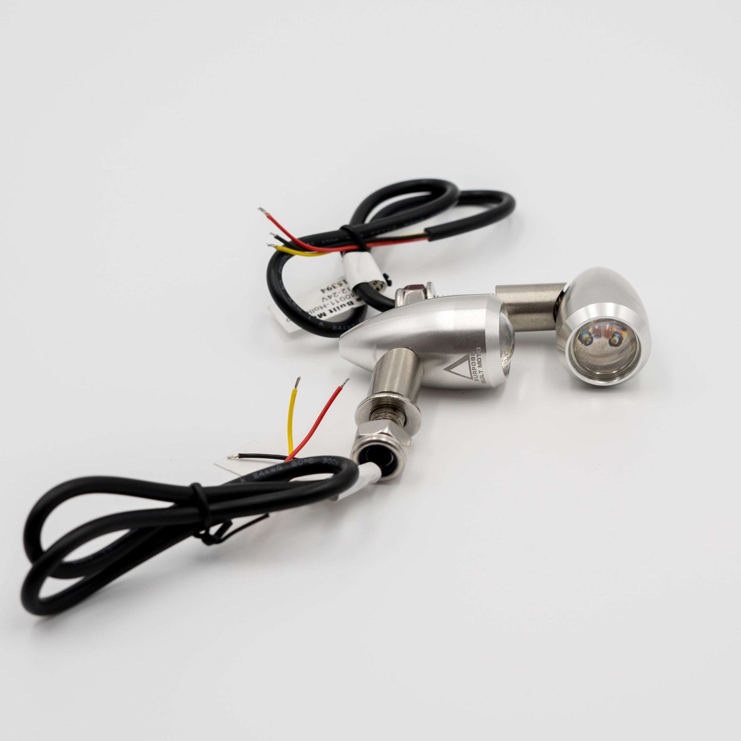 Hollow Tip X 3 in 1 LED Indicators Chrome