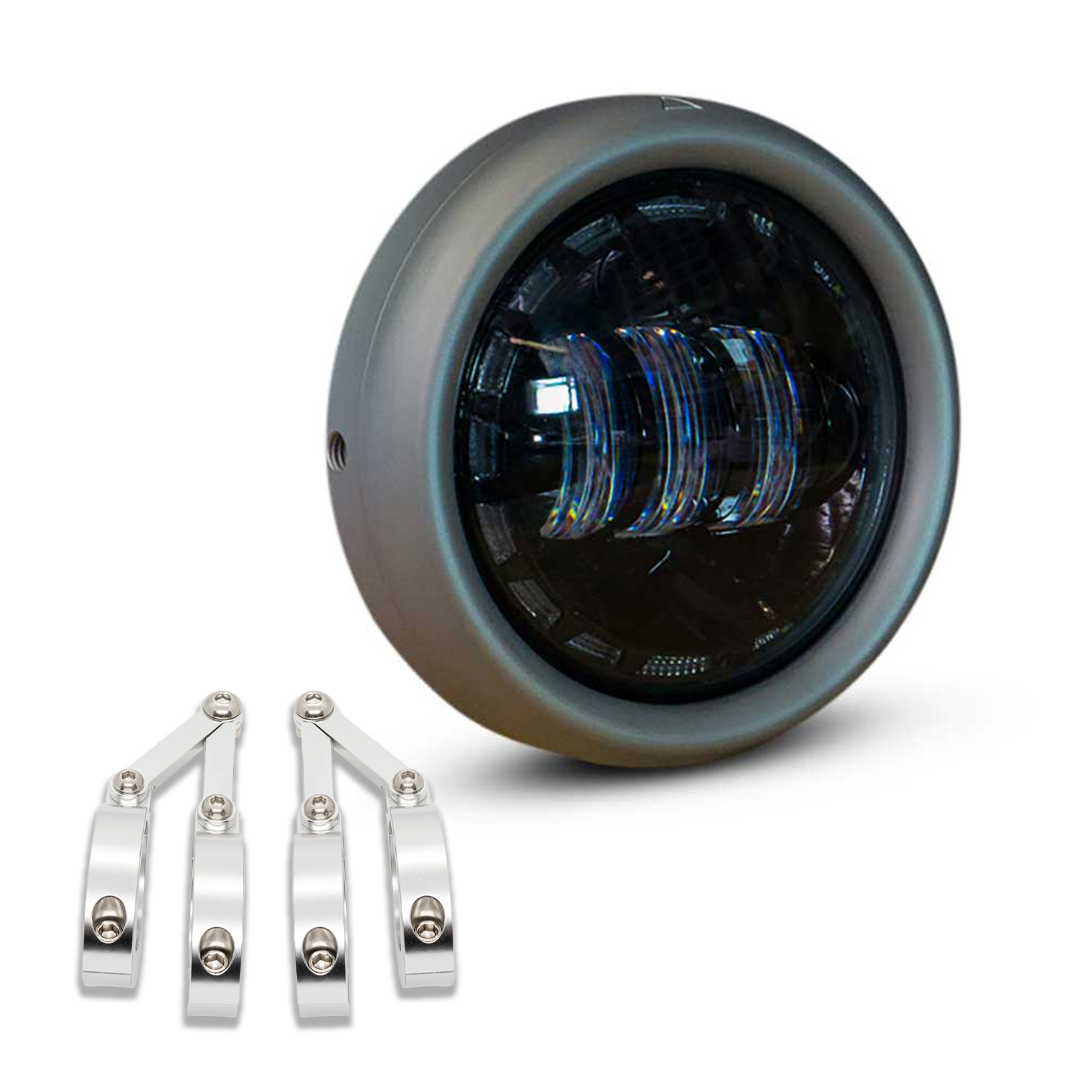 Flashpoint Classic LED-Scheinwerfer 4,5" Raw