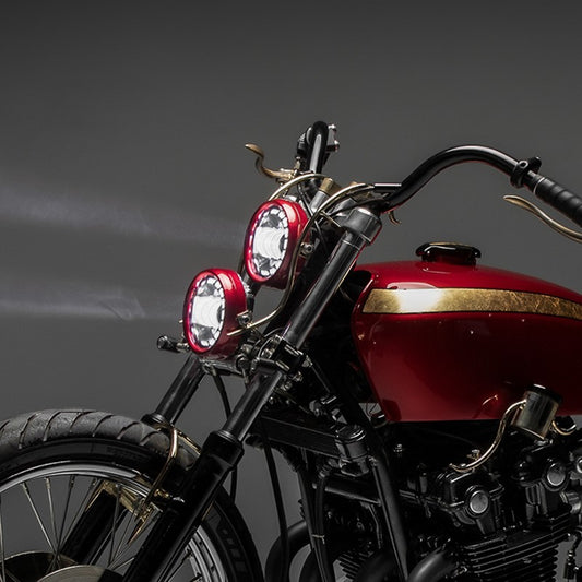 4.5" Flashpoint Classic LED Headlight Black