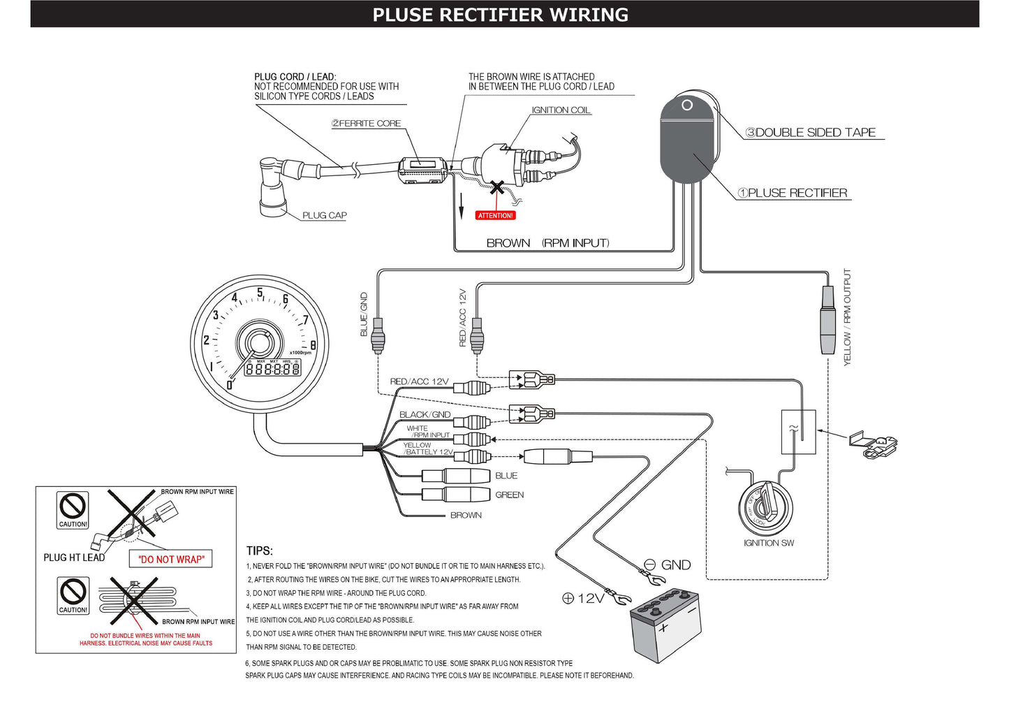 DAYTONA SPEEDO SENSOR