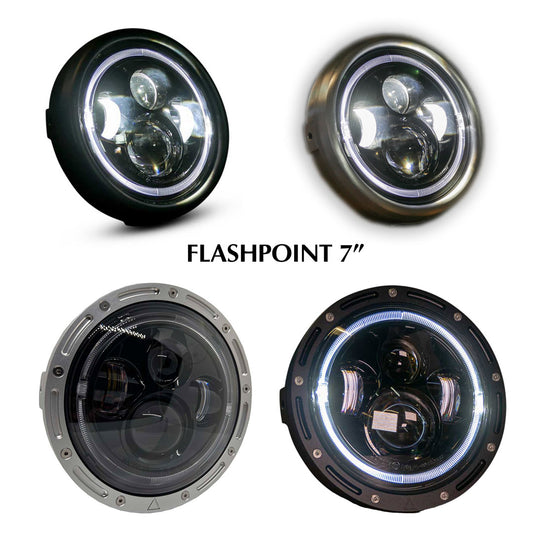 Cafe Racer Flashpoint 7″ Headlight Kit