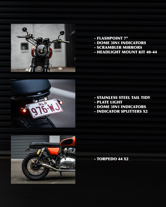 Royal Enfield Scrambler Kit - Polished