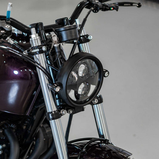 Flashpoint Classic LED Headlight 5.75" Black