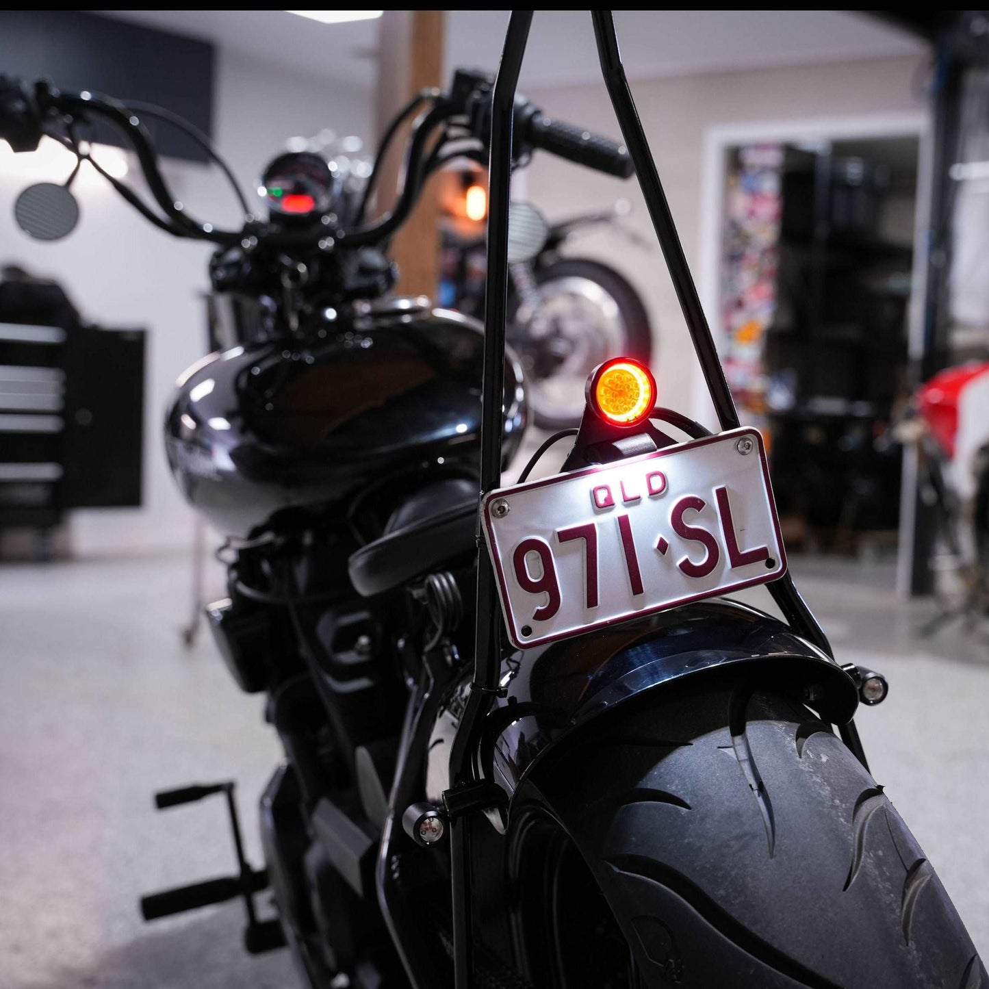 Orbit Chrome Mini LED Tail Light