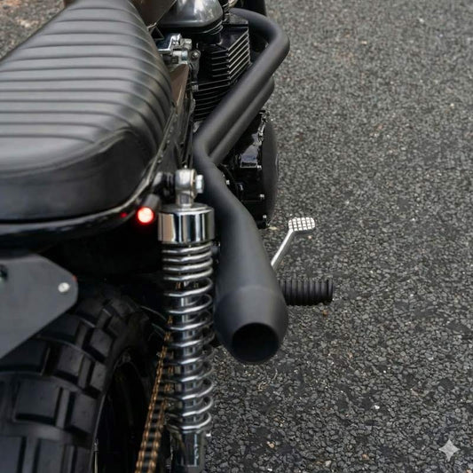 Mounted Torpedo Muffler Triumph