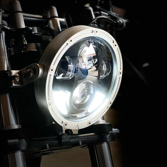 5.75" Flashpoint LED Headlight Polished