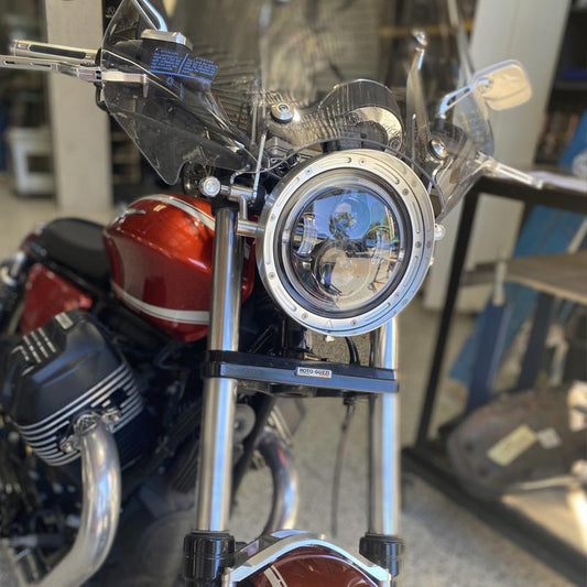 7" Flashpoint LED Headlight Polished