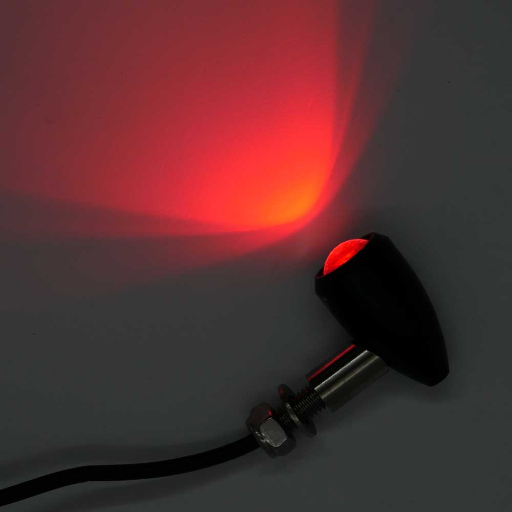 3-in-1-LED-Anzeigen mit hohler Spitze, schwarz