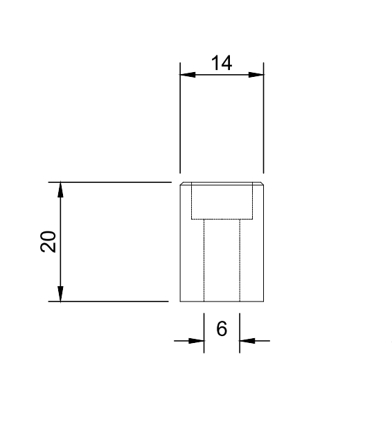 M6 Counter Sunk Bungs Stainless Steel