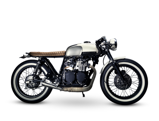 1973 CB350 Four Brat Racer