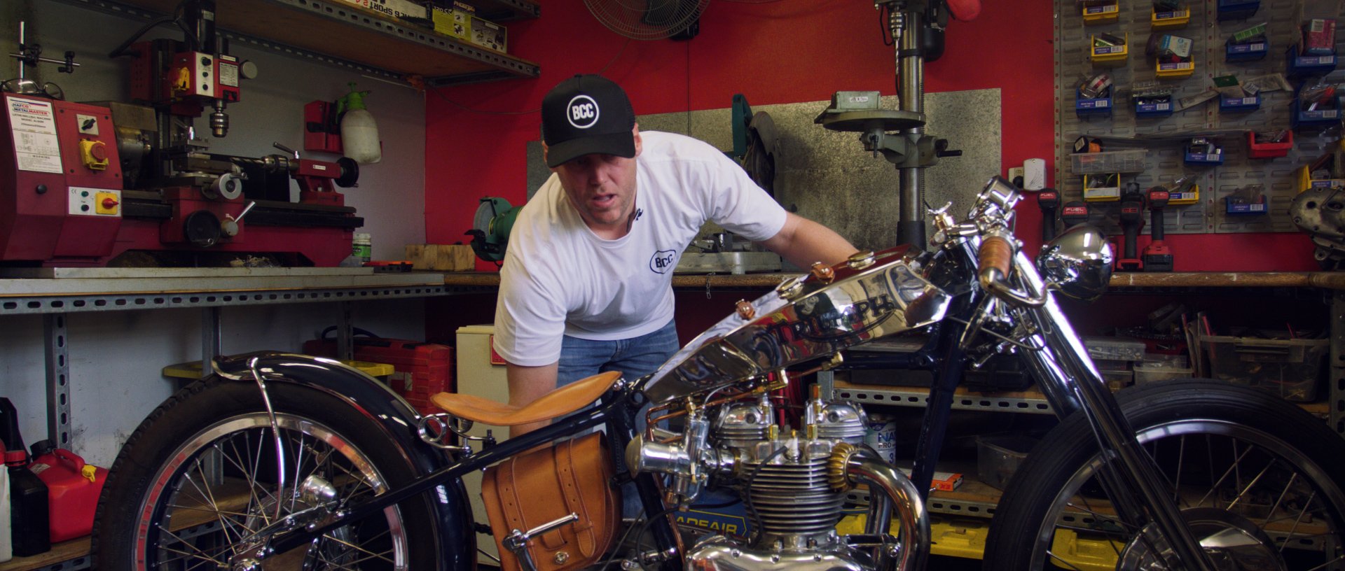 Ian Don- Black Cat Customs: Handcrafted Motorcycle Documentary