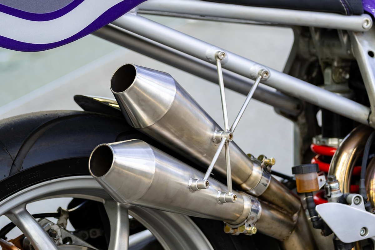 Ext Motorcycle Custom Motorcycle Exhausts – Built in House at Purpose Built Moto