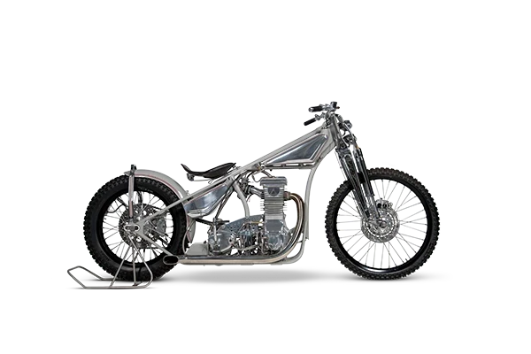 Custom Bobber Motorcycle