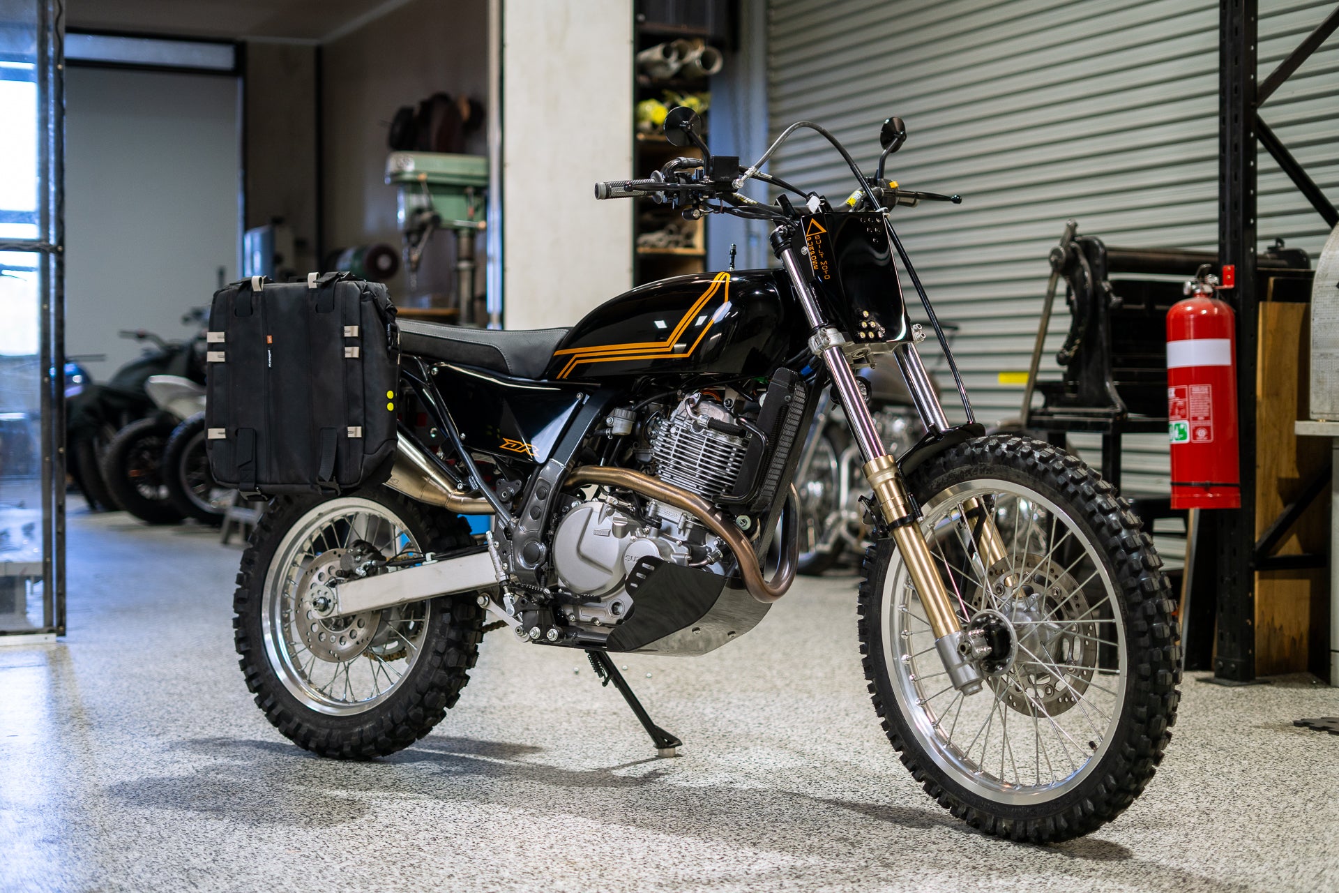 DR650 Suzuki Scrambler and Street Tracker