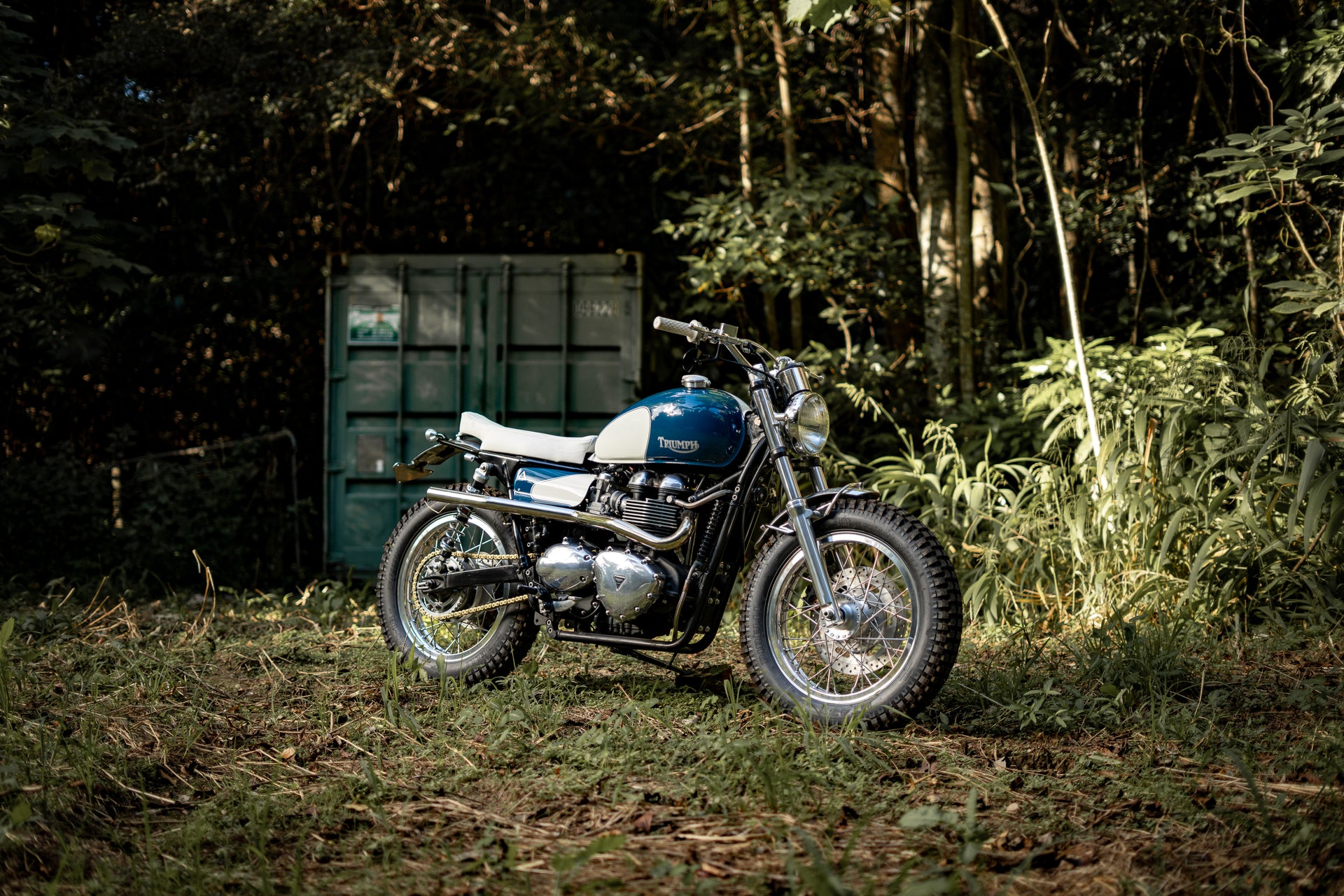 Triumph Bonneville im Stil der 1960er Jahre