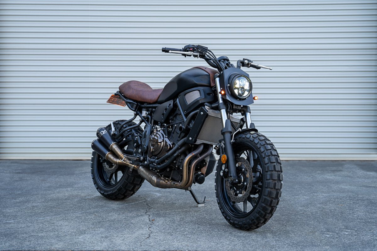 Xsr 700 Modification 2018 Yamaha XSR700 Scrambler