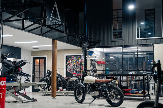 The Motorcycle Workshop Build: Hard Work, Fast Bikes, Good Times EP. 1