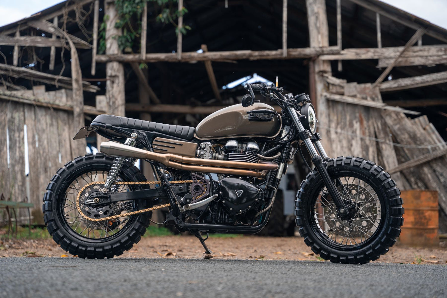 2006 Triumph Thruxton Scrambler | Purpose Built Moto
