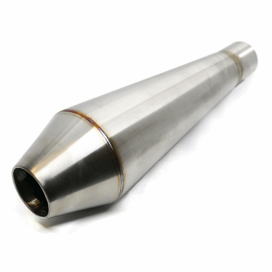 Stainless Steel Torpedo Muffler 38mm + db killer insert