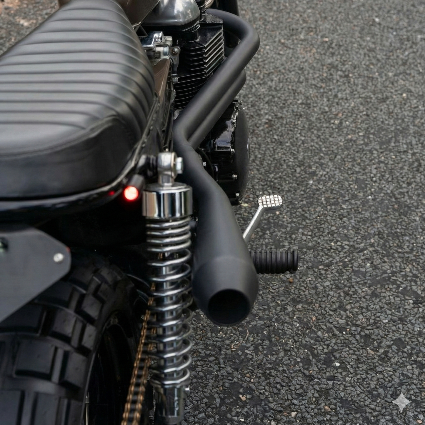 Silencieux torpille en acier inoxydable