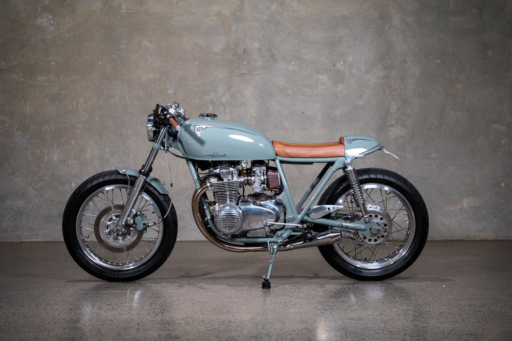 Custom Honda Cb550 Build