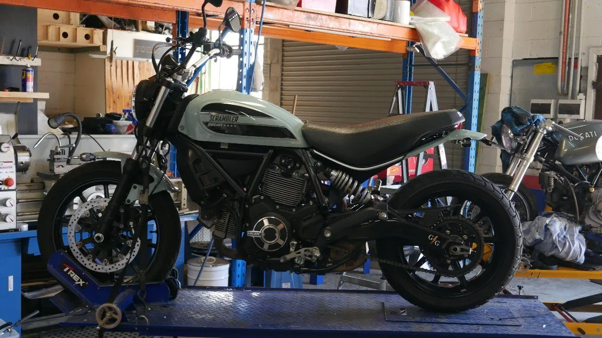 Scrambler Basic Build Ducati Scrambler- The simple DIY tail tidy