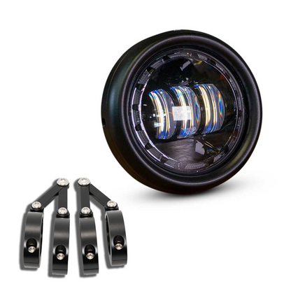 Flashpoint Classic LED Headlight 4.5" Black