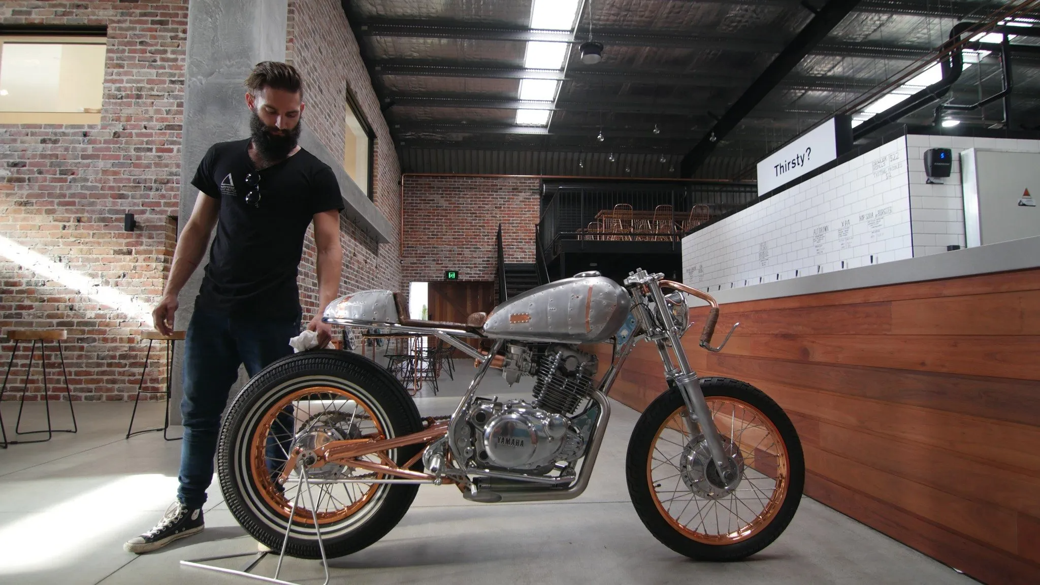 Yamaha sr250 scrambler for sale 2025