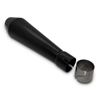 Silencieux torpille en acier inoxydable