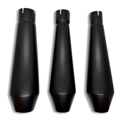 Silencieux torpille en acier inoxydable