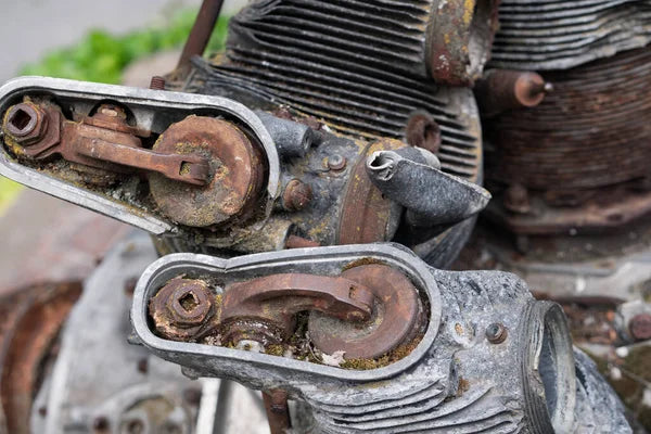 Rust On Motorcycle Engine Vintage Motorcycle Care: Essential Preservation Tips