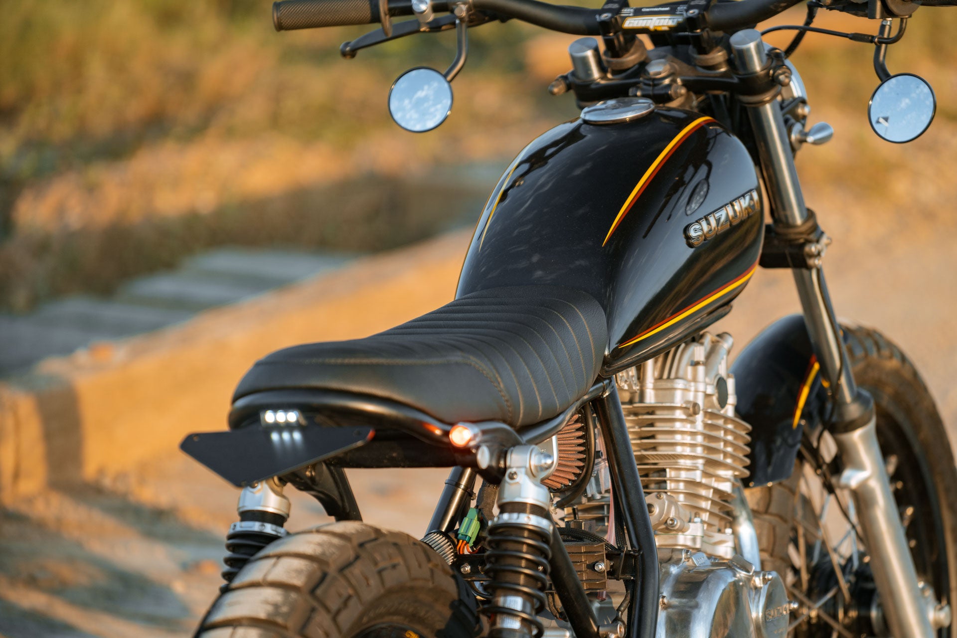 Suzuki gn 250 sales scrambler