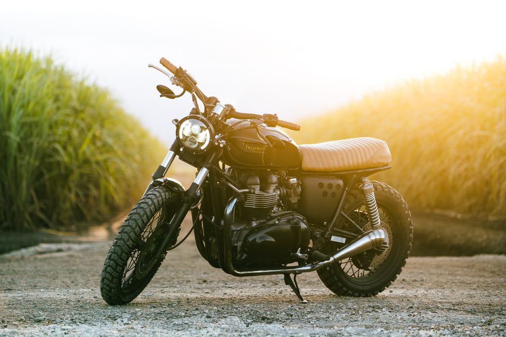Triumph Scrambler 1.0 T100 Bonneville Purpose Built Moto