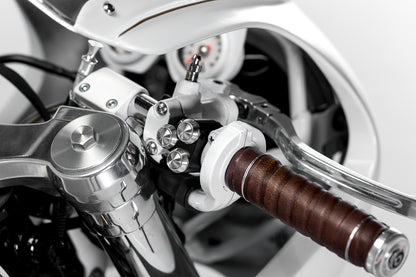 Custom Triumph Café Racer with Sidecar