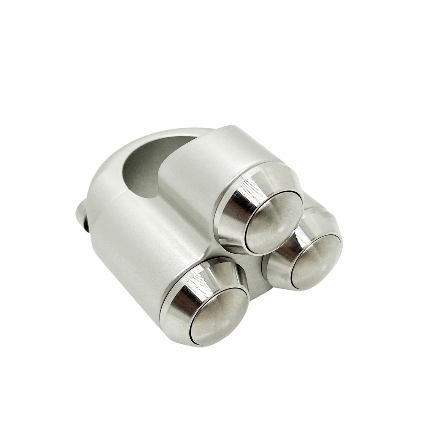 Slim Push 3 Button Switch – Natural - 7/8"