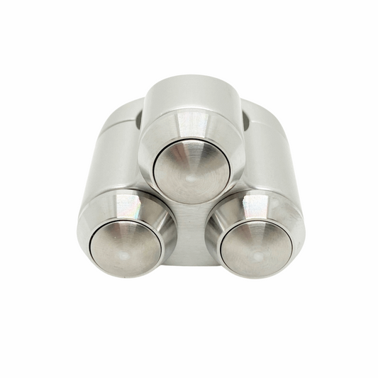 Slim Push 3 Button Switch – Natural - 7/8"