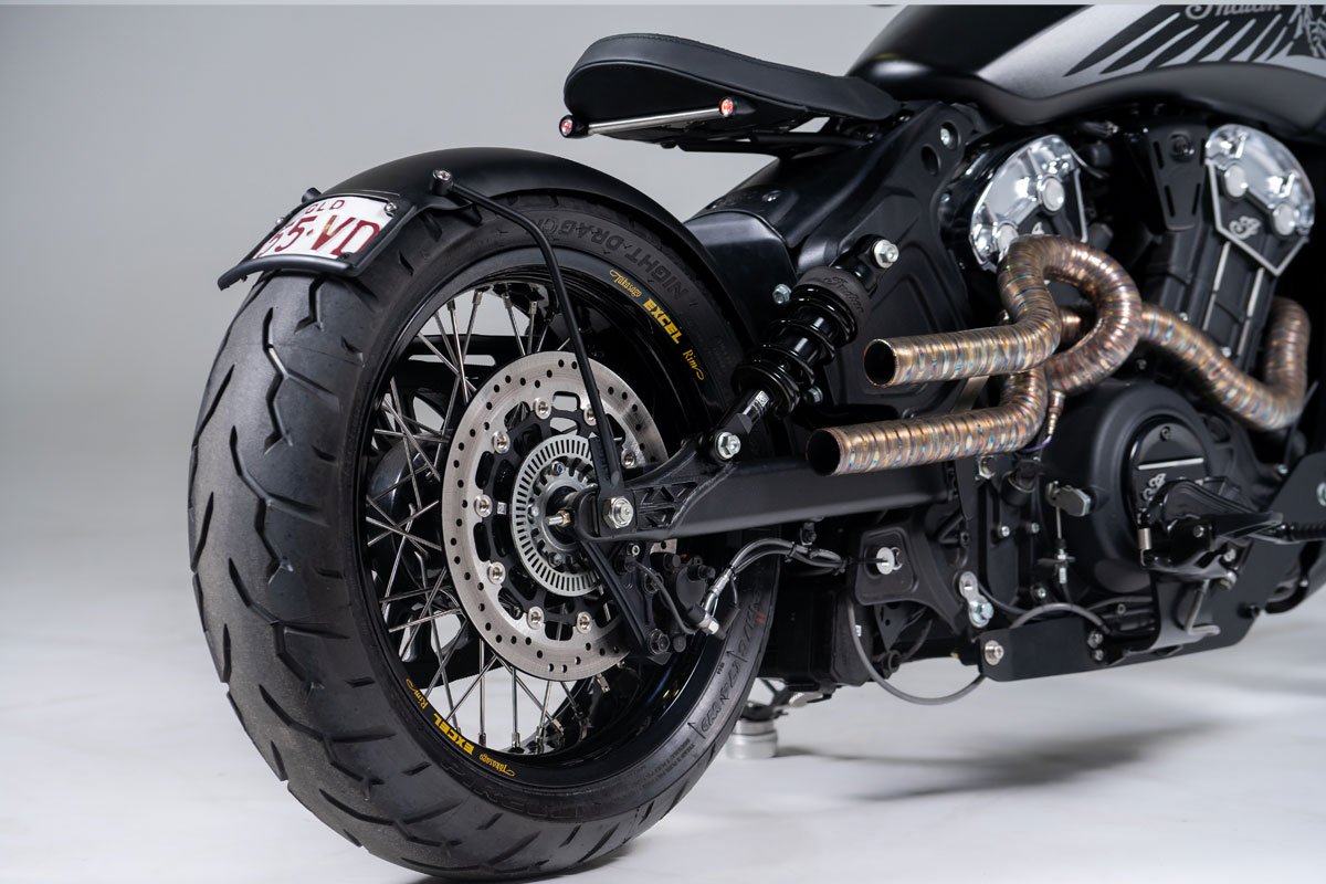 Indian scout deals sixty custom