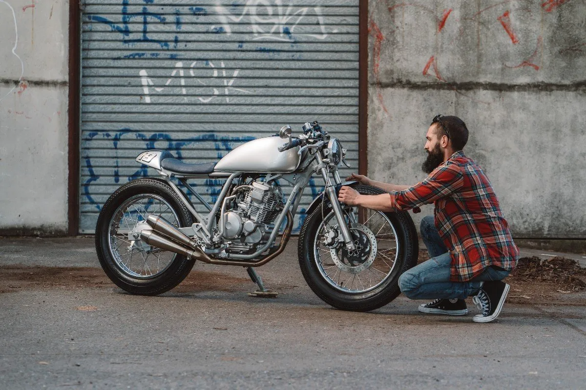 Yamaha Scorpio Cafe Racer Purpose Built Moto