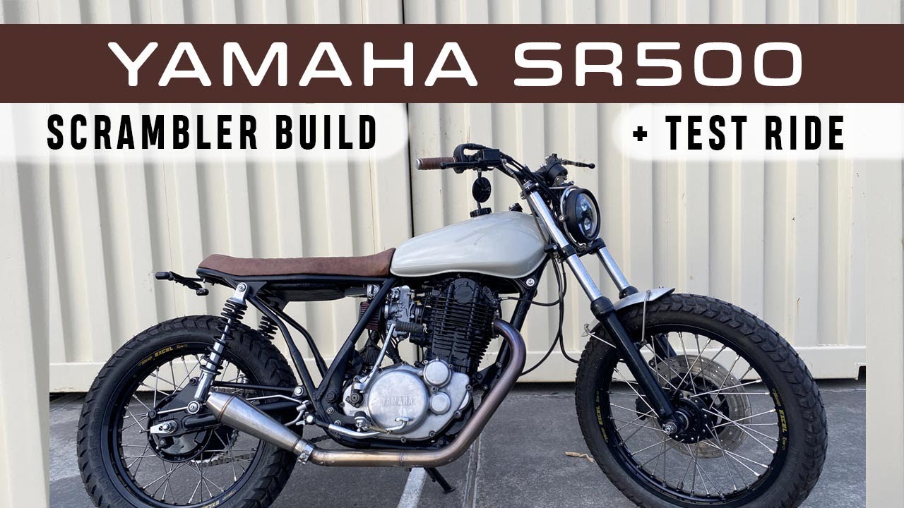 Yamaha sr 500 store scrambler