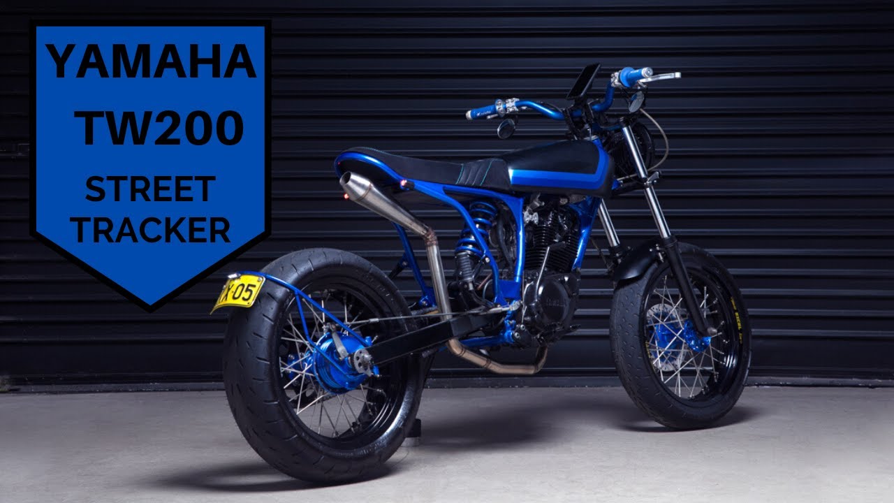 Yamaha TW200 Street Tracker – Purpose Built Moto