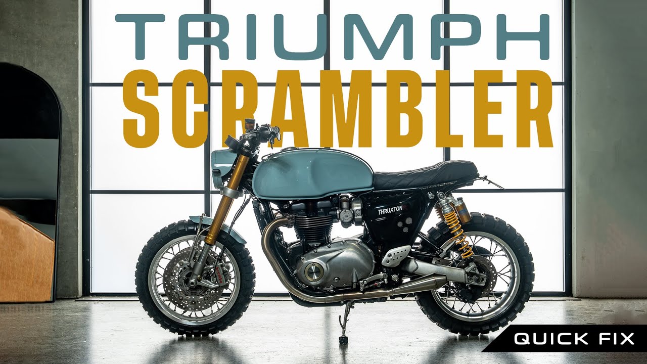 2016 Triumph Thruxton R Scrambler