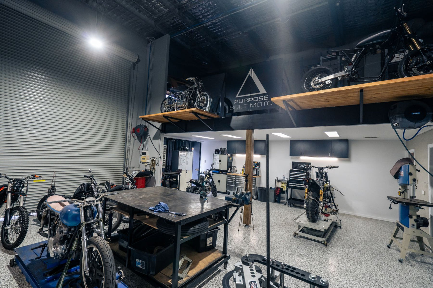 The Motorcycle Workshop Build: Hard Work, Fast Bikes, Good Times EP. 1