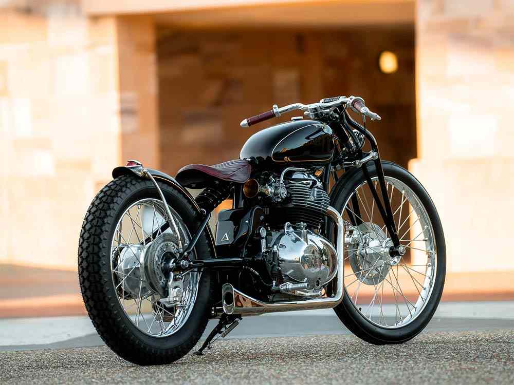 Custom Royal Enfield Bobber