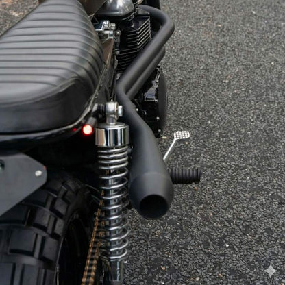 Mounted Torpedo Muffler Triumph