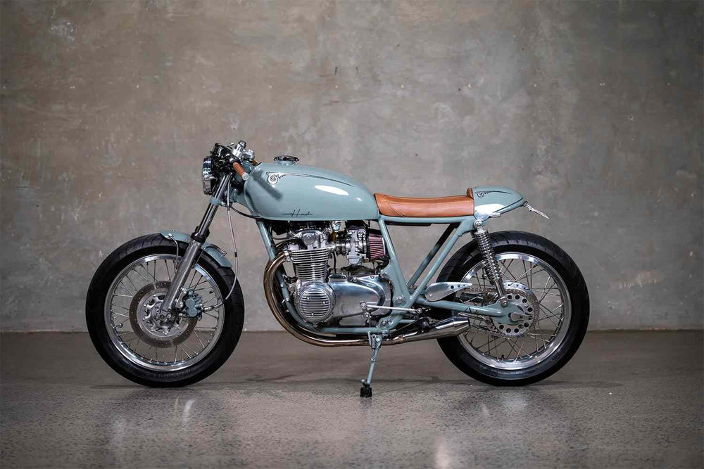 Custom Honda Cb550 Build
